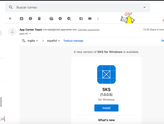 AppCenterEMail