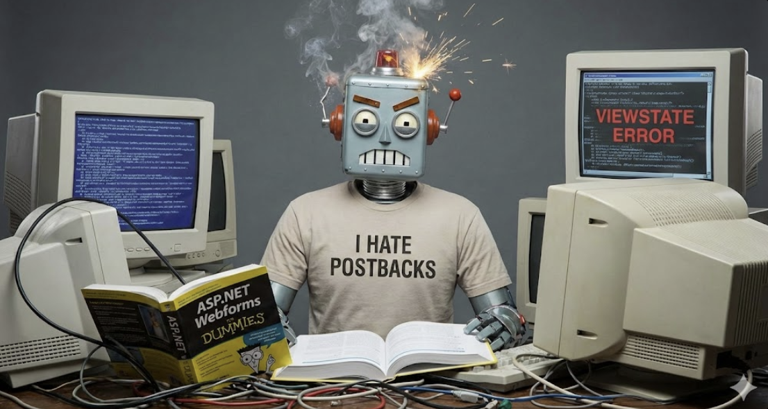 even robots hate webforms