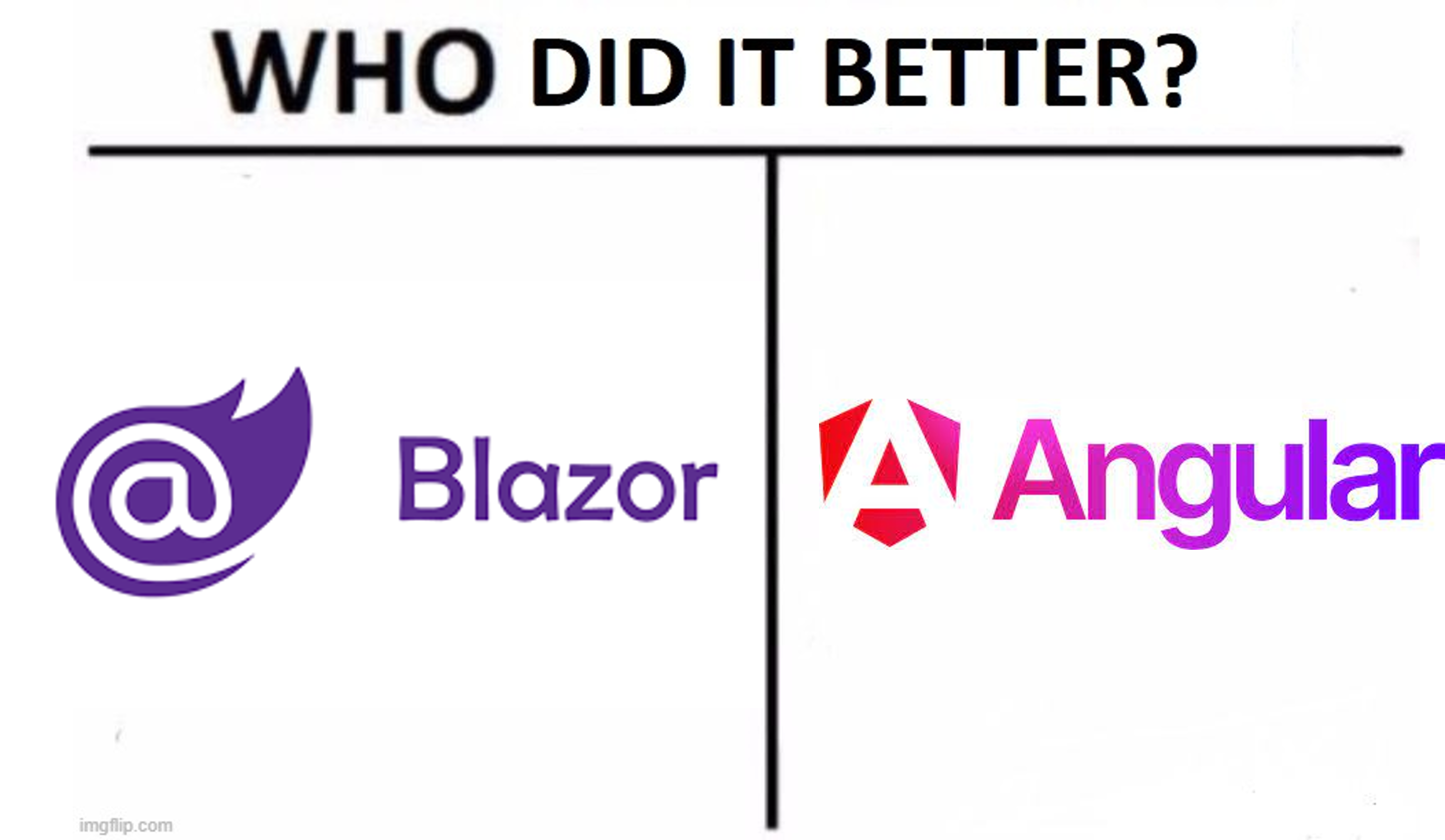 who did it better