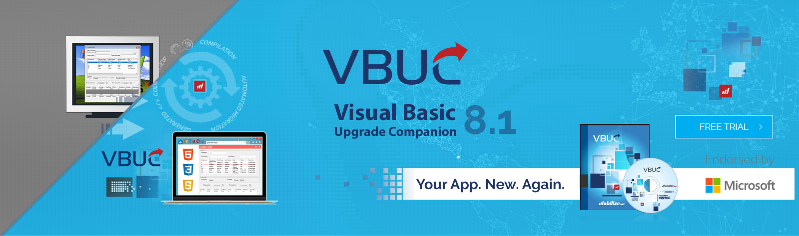 Free download new VBUC 8.0 by Mobilize @ Microsoft Connect(); 2017