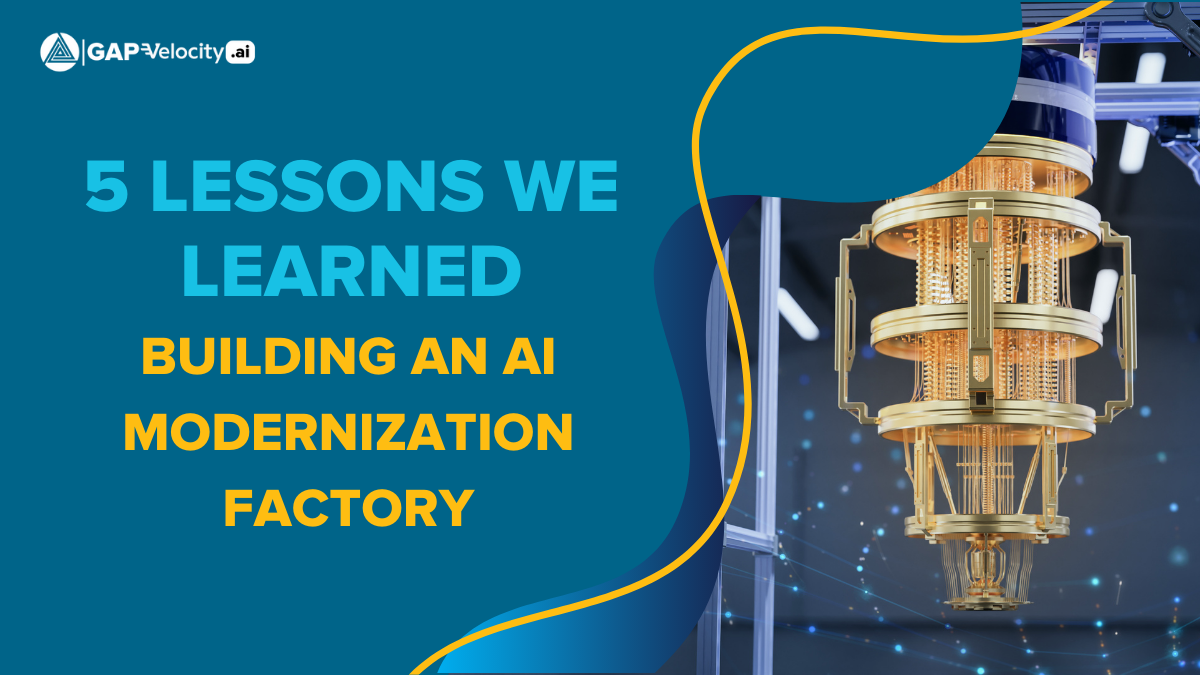 Owning the Prompt: 5 Lessons We Learned Building an AI Modernization Factory