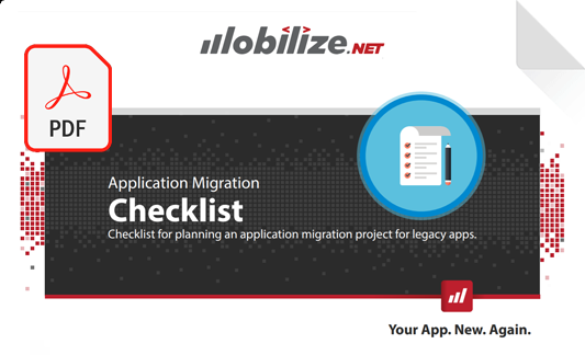 Application migration checklist