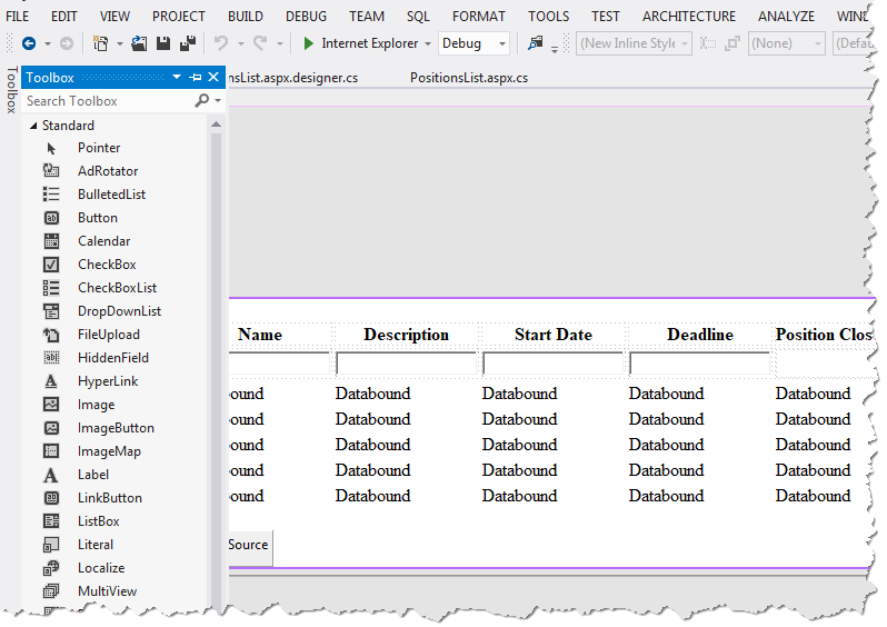 Converting ASP.NET Web Forms to .NET Core, Angular & HTML5