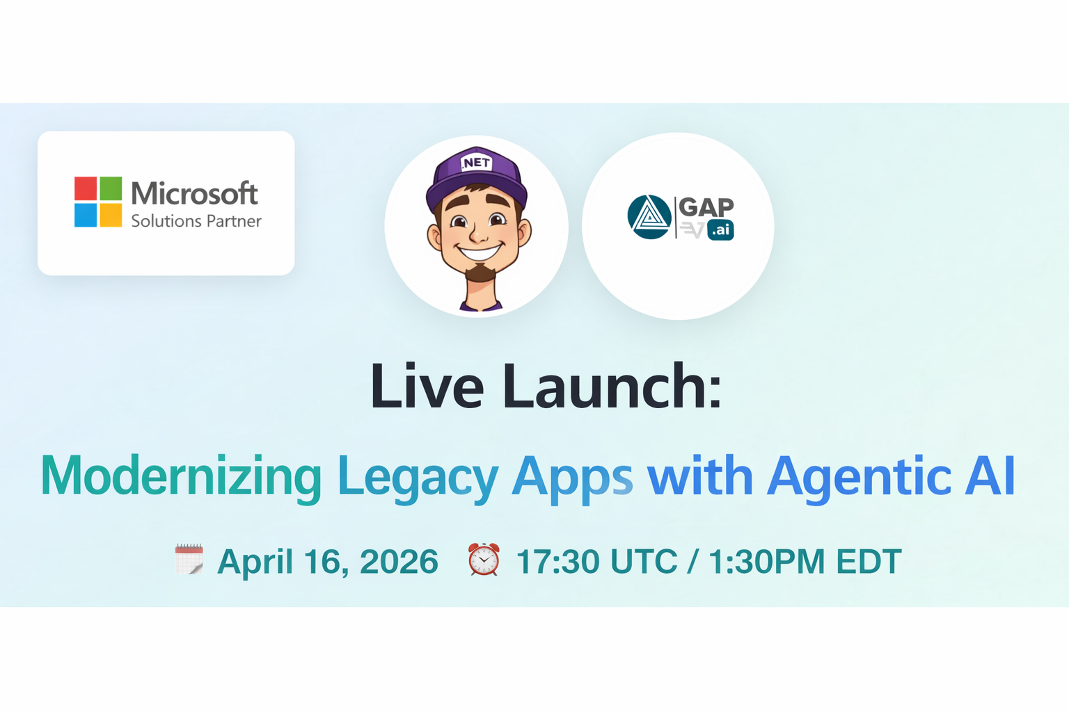 GAPVelocity AI to Unveil VELO™, Agentic AI for Application Modernization, at April 16 Live Event