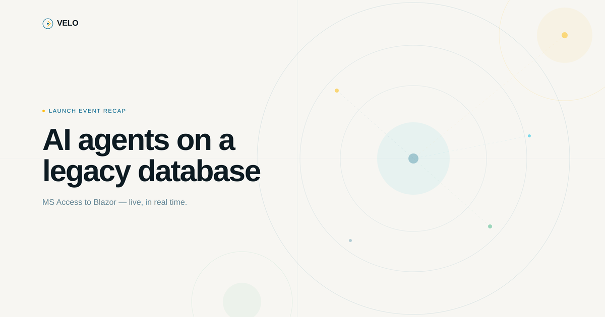 How to Modernize a Legacy MS Access Application to Blazor With Agentic AI