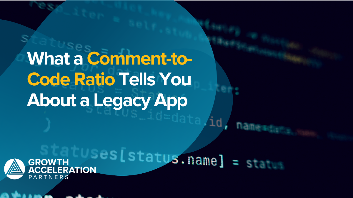 What a Comment-to-Code Ratio Tells You About a Legacy App