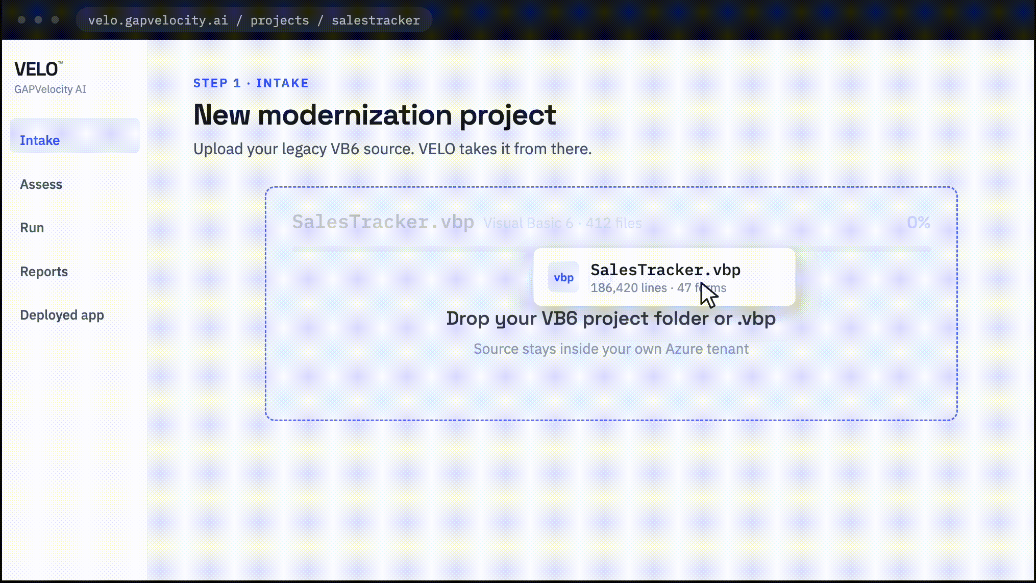 VB6 to Blazor conversion walkthrough